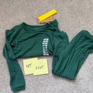 Kyte BABY Green Kids Pajama Set